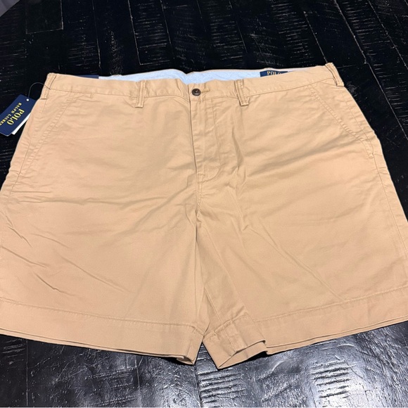 Polo Ralph Lauren Men's Khaki Shorts Stretch Straight Fit - Picture 2 of 5